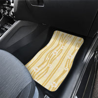 Hawaii Queen Liliuokalani Car Mats Gold Lei Pua Kalaunu LT05 - Polynesian Pride