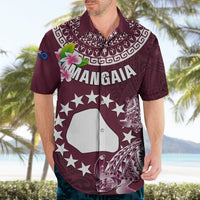Personalized Cook Islands Mangaia Hawaiian Shirt Coat Of Arms Plumeria Polynesian Turtle LT05 - Polynesian Pride