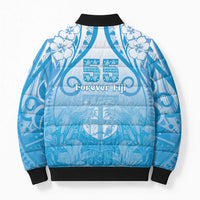 Fiji Day Bomber Puffer Jacket 55th Anniversary Forever Fiji - Polynesian Pride