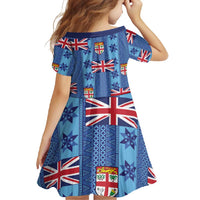 Fiji Masi Tapa Family Matching Off Shoulder Maxi Dress and Hawaiian Shirt Coat Of Arms LT05 - Polynesian Pride