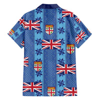 Fiji Masi Tapa Family Matching Off Shoulder Maxi Dress and Hawaiian Shirt Coat Of Arms LT05 - Polynesian Pride