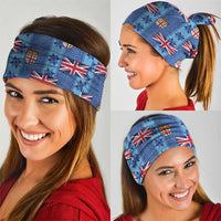Fiji Masi Tapa Neck Gaiter Coat Of Arms - Polynesian Pride