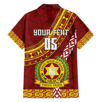 Custom Vavau High School Hawaiian Shirt Tongan Kupesi Pattern LT05 - Polynesian Pride