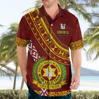 Custom Vavau High School Hawaiian Shirt Tongan Kupesi Pattern LT05 - Polynesian Pride