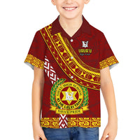 Custom Vavau High School Hawaiian Shirt Tongan Kupesi Pattern LT05 - Polynesian Pride