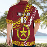Custom Eua High School Hawaiian Shirt Tongan Kupesi Pattern LT05 - Polynesian Pride