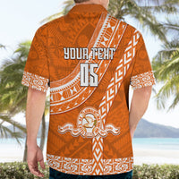 Custom Tailulu College Hawaiian Shirt Tongan Kupesi Pattern LT05 - Polynesian Pride