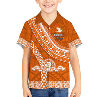 Custom Tailulu College Hawaiian Shirt Tongan Kupesi Pattern LT05 - Polynesian Pride