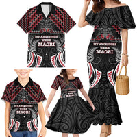 Aotearoa Family Matching Mermaid Dress and Hawaiian Shirt Proud To Be Maori LT05 - Polynesian Pride