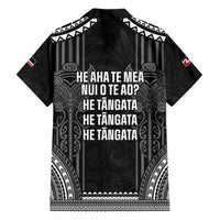 Aotearoa Toitu Te Tiriti Family Matching Tank Maxi Dress and Hawaiian Shirt No Kiwi Without Iwi LT05 - Polynesian Pride