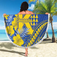 Hawaii Kaiser High School Beach Blanket Tribal Tattoo With Hibiscus Flowers