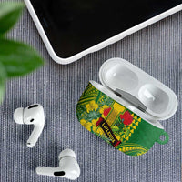 Hawaii Leilehua High School AirPods Case Tribal Tattoo With Hibiscus Flowers LT05 - Polynesian Pride