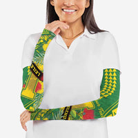 Personalised Hawaii Leilehua High School Arm Sleeves Tribal Tattoo With Hibiscus Flowers