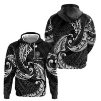 AAPI Heritage Month Hoodie American Samoa Polynesian Tribal Wave