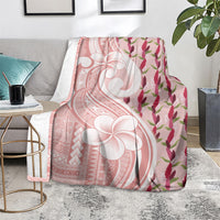 Samoa Teuila Blanket Pink Samoan Siapo Motifs