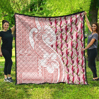 Samoa Teuila Quilt Pink Samoan Siapo Motifs