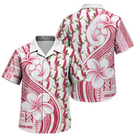 Samoa Teuila Family Matching Off Shoulder Short Dress and Hawaiian Shirt White Samoan Siapo Motifs LT05 Son's Shirt White - Polynesian Pride
