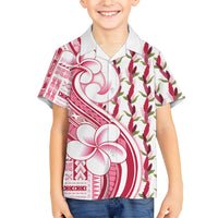 Samoa Teuila Family Matching Puletasi and Hawaiian Shirt White Samoan Siapo Motifs