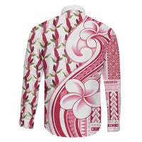 Samoa Teuila Family Matching Tank Maxi Dress and Hawaiian Shirt White Samoan Siapo Motifs LT05 Son's Shirt White - Polynesian Pride