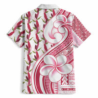 Samoa Teuila Hawaiian Shirt White Samoan Siapo Motifs LT05 - Polynesian Pride
