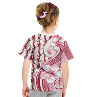 Samoa Teuila Kid T Shirt White Samoan Siapo Motifs