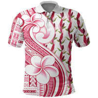 Samoa Teuila Polo Shirt White Samoan Siapo Motifs LT05 White - Polynesian Pride