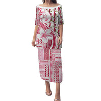 Samoa Teuila Puletasi White Samoan Siapo Motifs