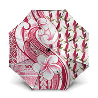 Samoa Teuila Umbrella White Samoan Siapo Motifs