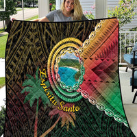 Vanuatu Espiritu Santo Island Quilt Beach Landscape