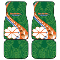 Marshall Islands Kwajalein Atoll Car Mats Polynesian Tribal Tattoo LT05 - Polynesian Pride