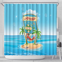 Aloha Hawaii Shower Curtain Funny Macaw Parrot Tropical Vibe LT05 - Polynesian Pride