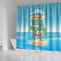 Aloha Hawaii Shower Curtain Funny Macaw Parrot Tropical Vibe LT05 - Polynesian Pride