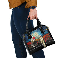 Kei Wareware Tatou New Zealand ANZAC Day Shoulder Handbag Starry Night Inspo Style