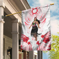 New Zealand Women's Day Garden Flag Maori Wahine Polynesian Pattern LT05 House Flag White - Polynesian Pride