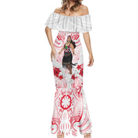 New Zealand Women's Day Mermaid Dress Maori Wahine Polynesian Pattern LT05 - Polynesian Pride