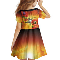 ANZAC Day Red Poppy Family Matching Summer Maxi Dress and Hawaiian Shirt Honoring The ANZAC Spirit LT05 - Polynesian Pride