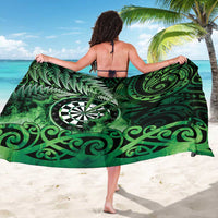 New Zealand Darts Sarong Maori Koru Dartboard Green Flame