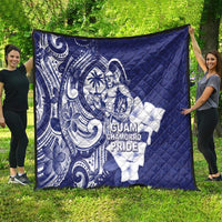 Guam Chief Quipuha Quilt Polynesian Pattern With Guasali Flowers