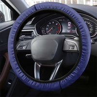 Guam Chief Quipuha Steering Wheel Cover Polynesian Pattern With Guasali Flowers