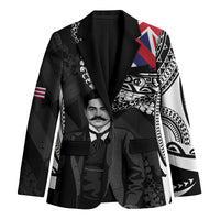 Personalised Hawaii Prince Kuhio Blazer Hawaiian Maile Lei