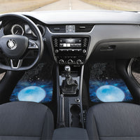 New Zealand Matariki Car Mats Pleiades Star Cluster Blue Galaxy