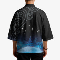 New Zealand Matariki Kimono Pleiades Star Cluster Blue Galaxy