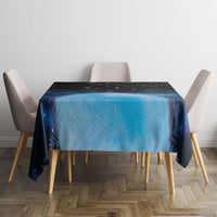 New Zealand Matariki Tablecloth Pleiades Star Cluster Blue Galaxy