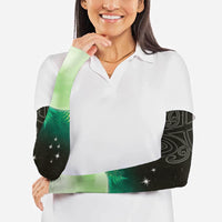 New Zealand Matariki Arm Sleeves Pleiades Star Cluster Green Galaxy