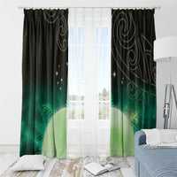 New Zealand Matariki Window Curtain Pleiades Star Cluster Green Galaxy