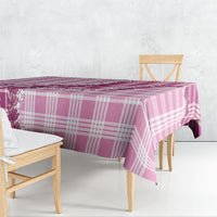 Pink Hawaii Palaka Tablecloth Hawaiian Honohono Lei
