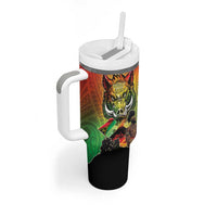 Vanuatu July 30th 1980 Tumbler With Handle Happy Independence Day - Polynesian Pride