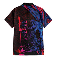 Samoan Pride Family Matching Mermaid Dress and Hawaiian Shirt The Tui Manua LT05 - Polynesian Pride