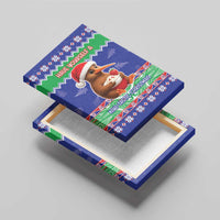 New Zealand Christmas Canvas Wall Art Have Yourself A Kiwi-tastic Christmas - Polynesian Pride