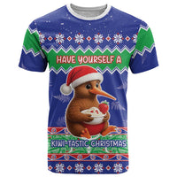 New Zealand Christmas T Shirt Have Yourself A Kiwi-tastic Christmas - Polynesian Pride